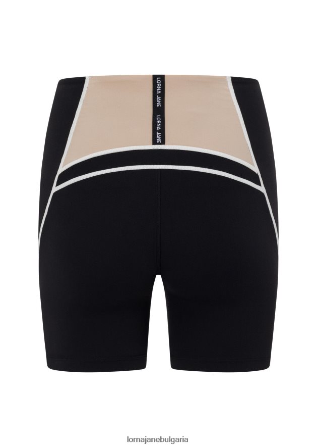 Lorna Jane Жени Amplify bonded pocket bike short черен облекло 4LRV0R10
