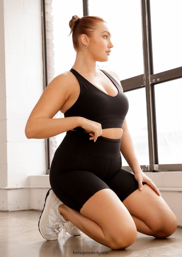 Lorna Jane Жени amy phone pocket tech bike short черен облекло 4LRV0R469