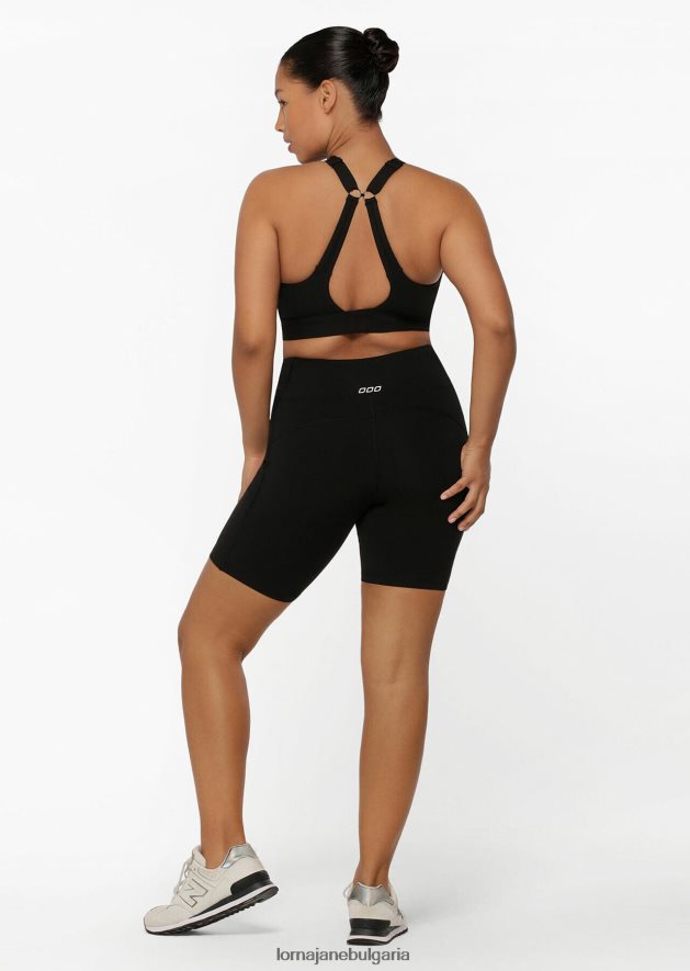Lorna Jane Жени amy phone pocket tech bike short черен облекло 4LRV0R469