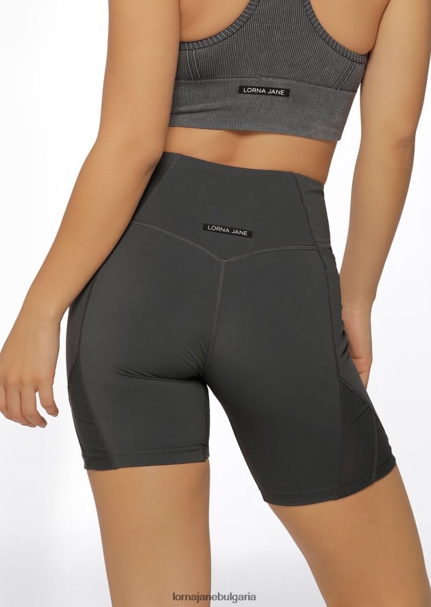 Lorna Jane Жени elite no ride bike short титан облекло 4LRV0R179