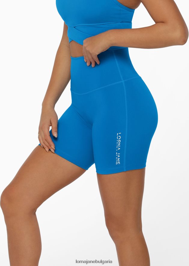 Lorna Jane Жени hi-fold no chafe lotus bike short метличина облекло 4LRV0R380