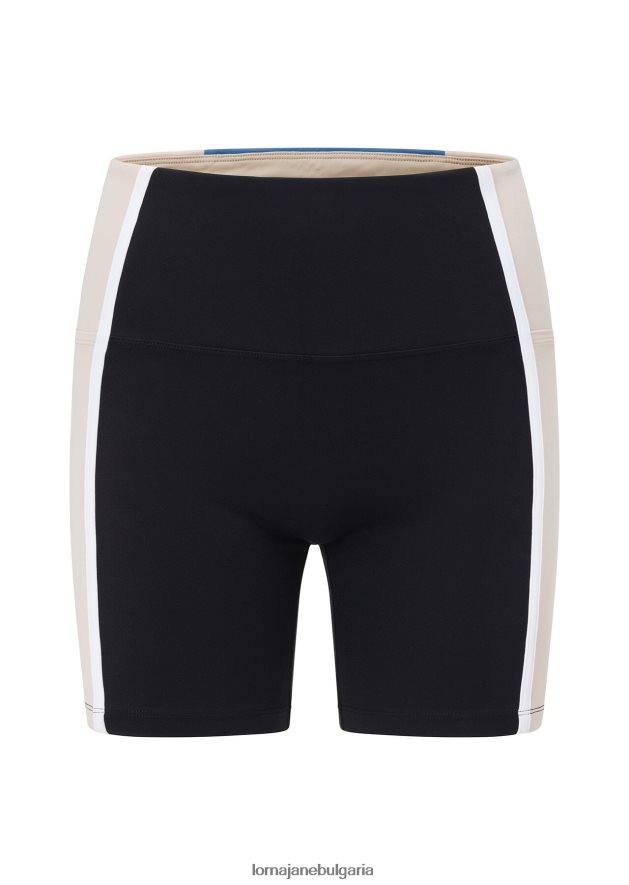 Lorna Jane Жени hiit no ride phone pocket bike short мръсно бяло облекло 4LRV0R243
