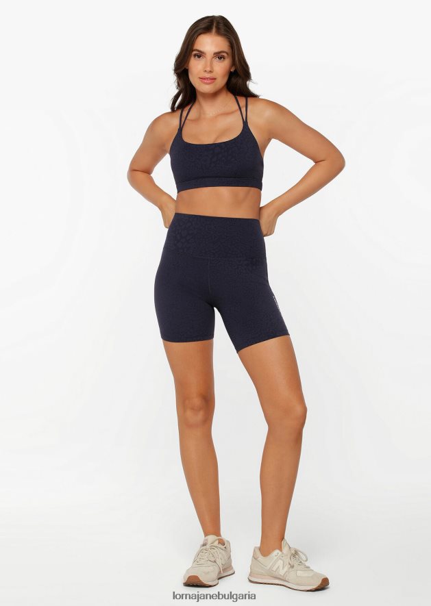 Lorna Jane Жени lj cloud no chafe bike short леопард на френския флот облекло 4LRV0R286
