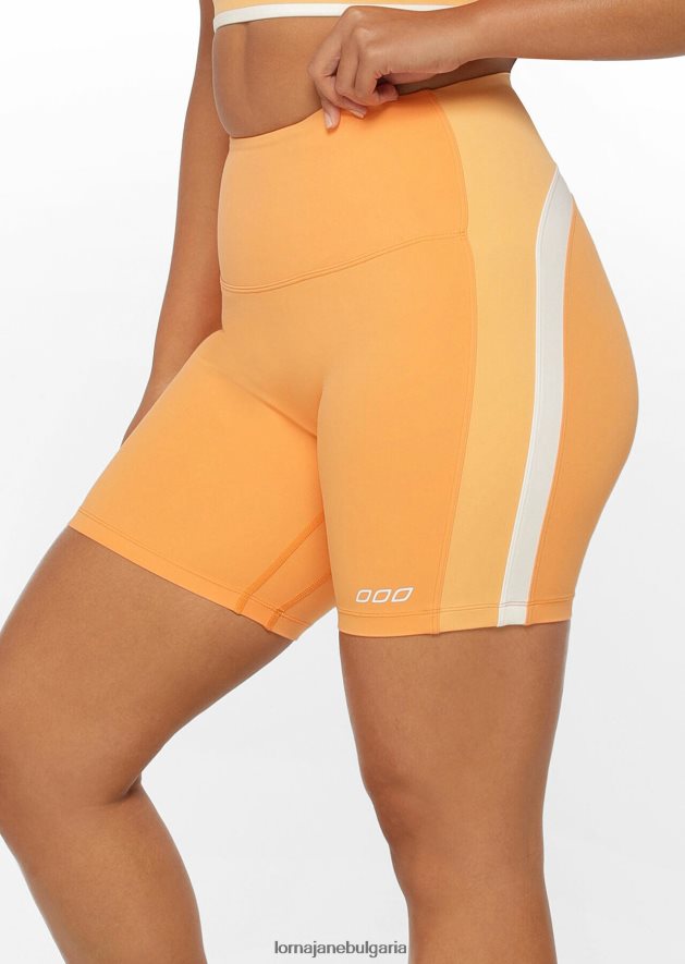 Lorna Jane Жени mango splice no ride bike short златен час облекло 4LRV0R310