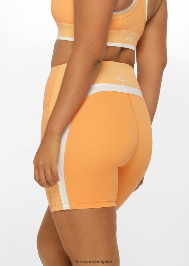 Lorna Jane Жени mango splice no ride bike short златен час облекло 4LRV0R310