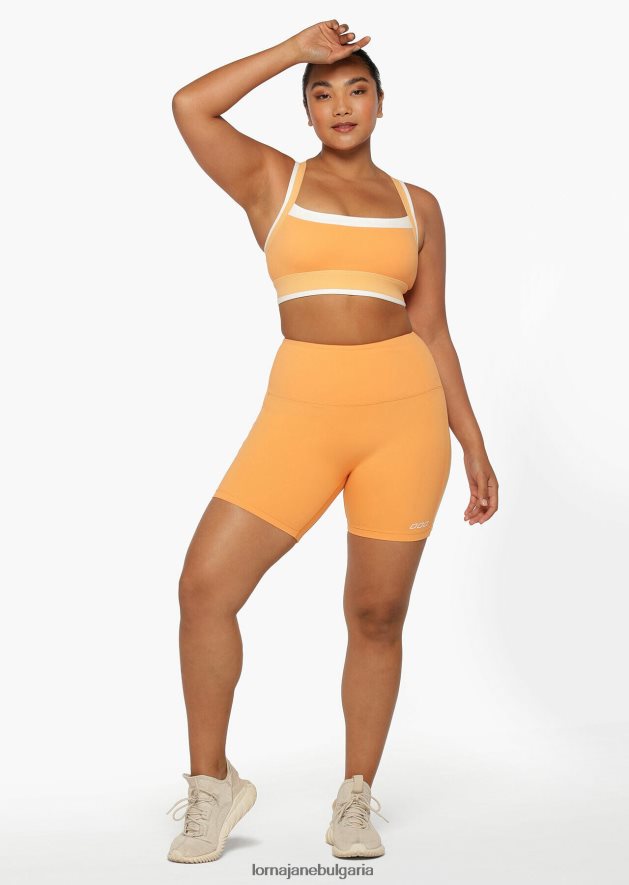 Lorna Jane Жени mango splice no ride bike short златен час облекло 4LRV0R310