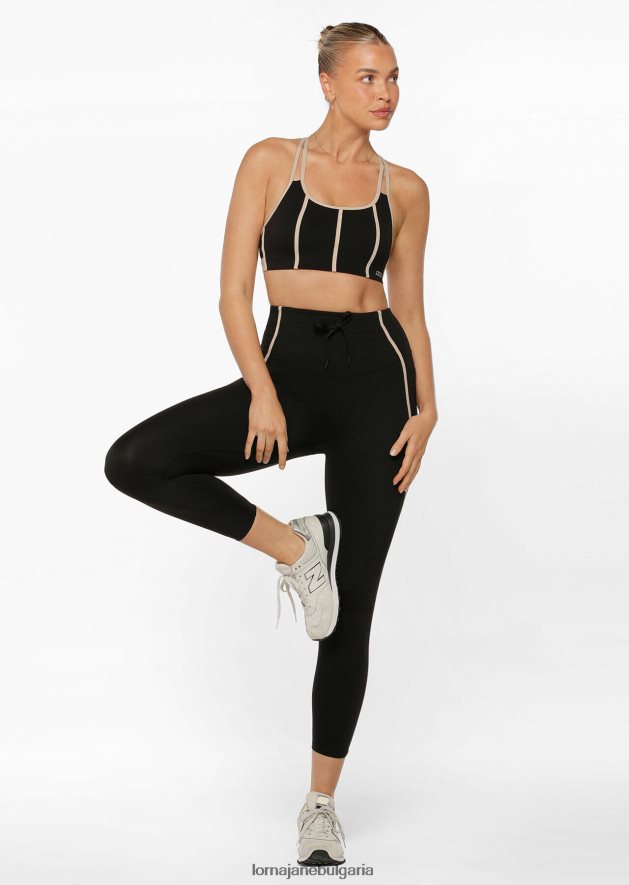 Lorna Jane Жени adapt no ride ankle biter leggings черен облекло 4LRV0R156