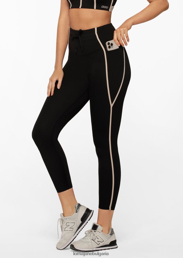 Lorna Jane Жени adapt no ride ankle biter leggings черен облекло 4LRV0R156